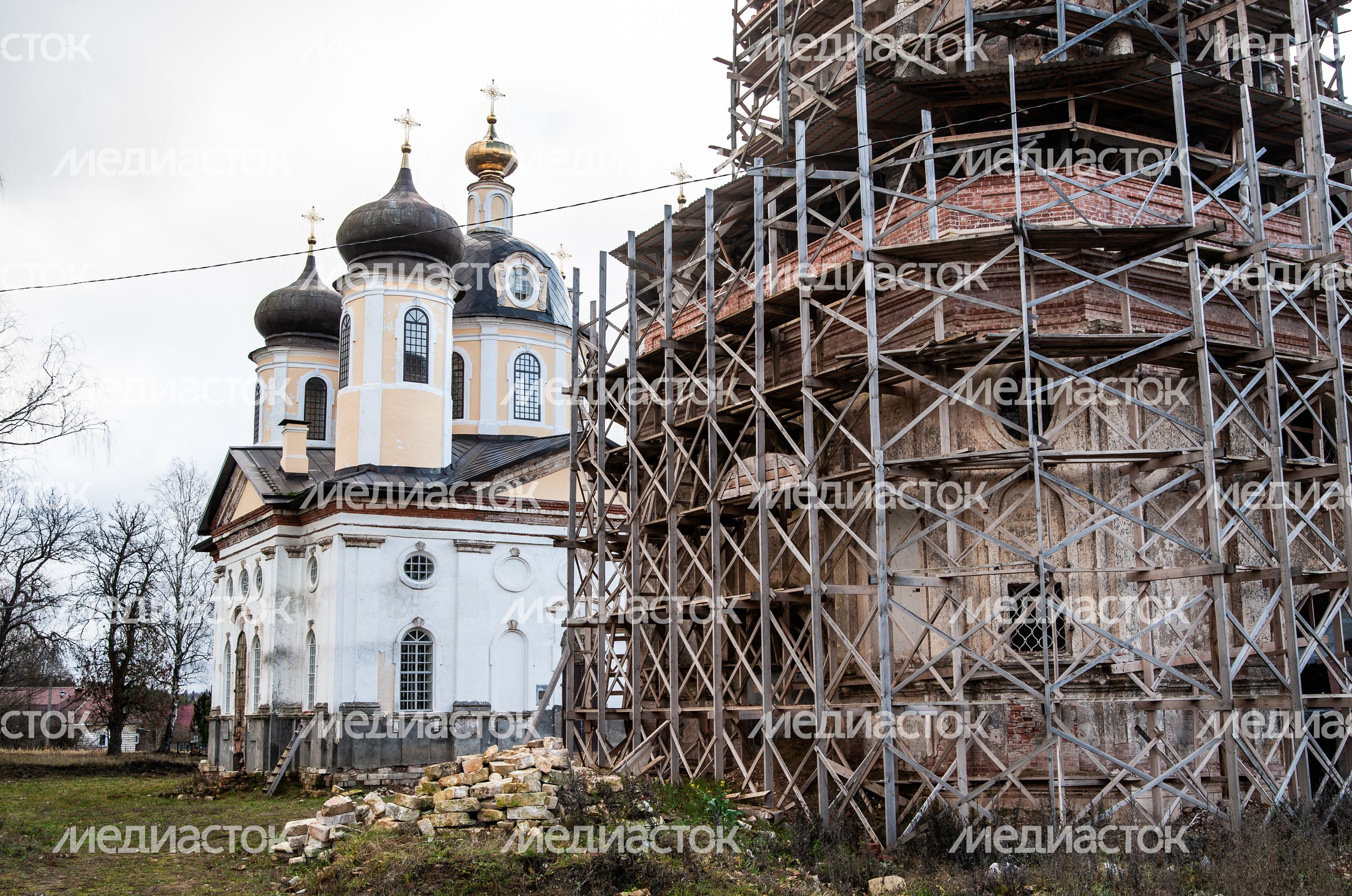 Церковь Преображения Господня в деревне Спасс-Косицы