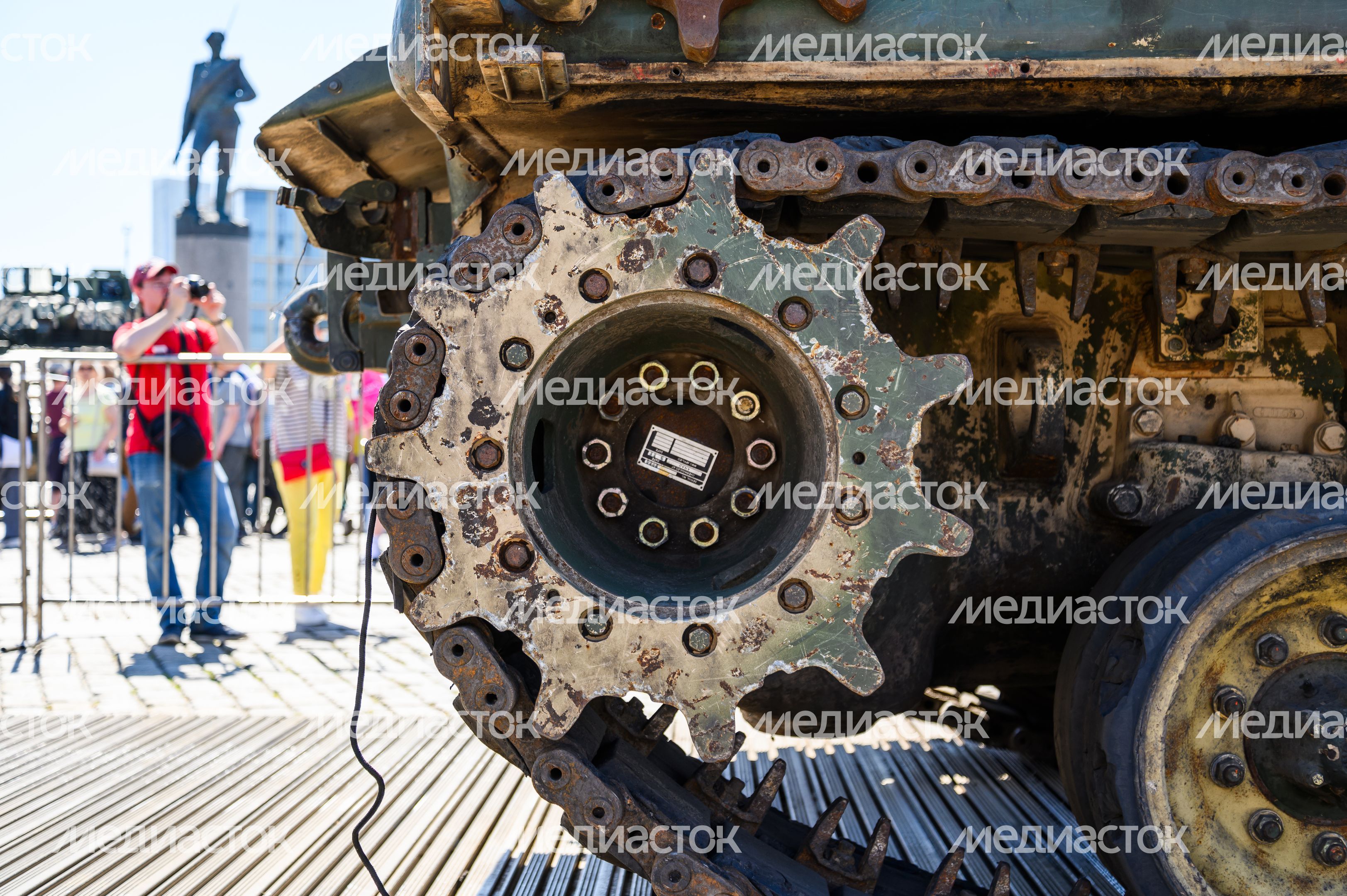 Выставка вооружения в Парке Победы, посвященная СВО