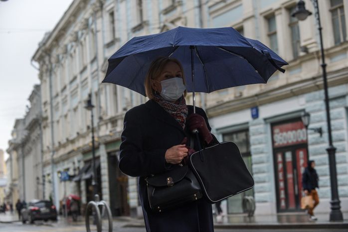 Дождливая погода в Москве