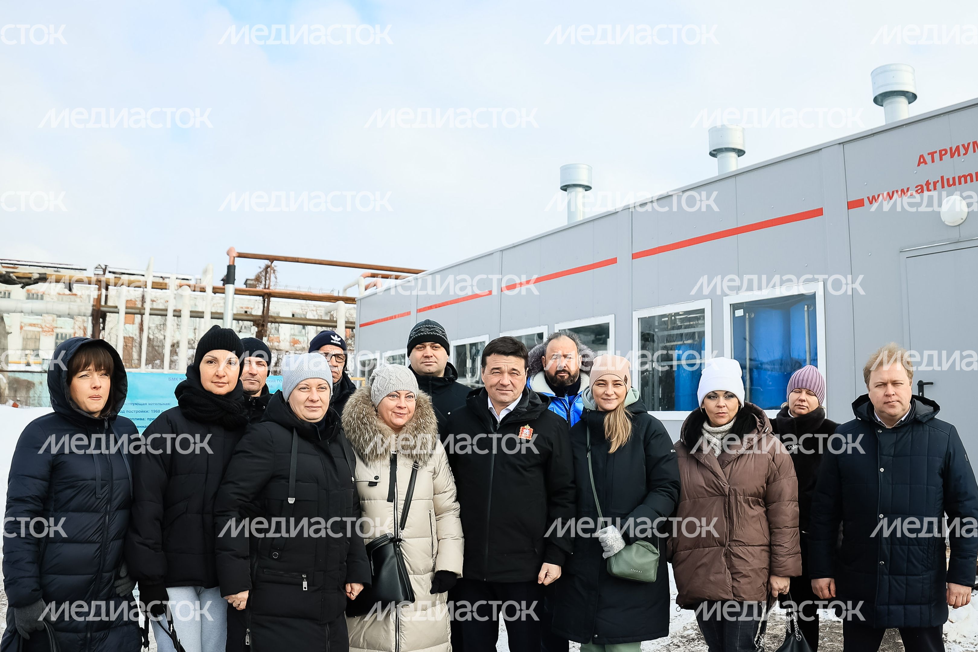 Посещение губернатором котельной в Ликине-Дулеве