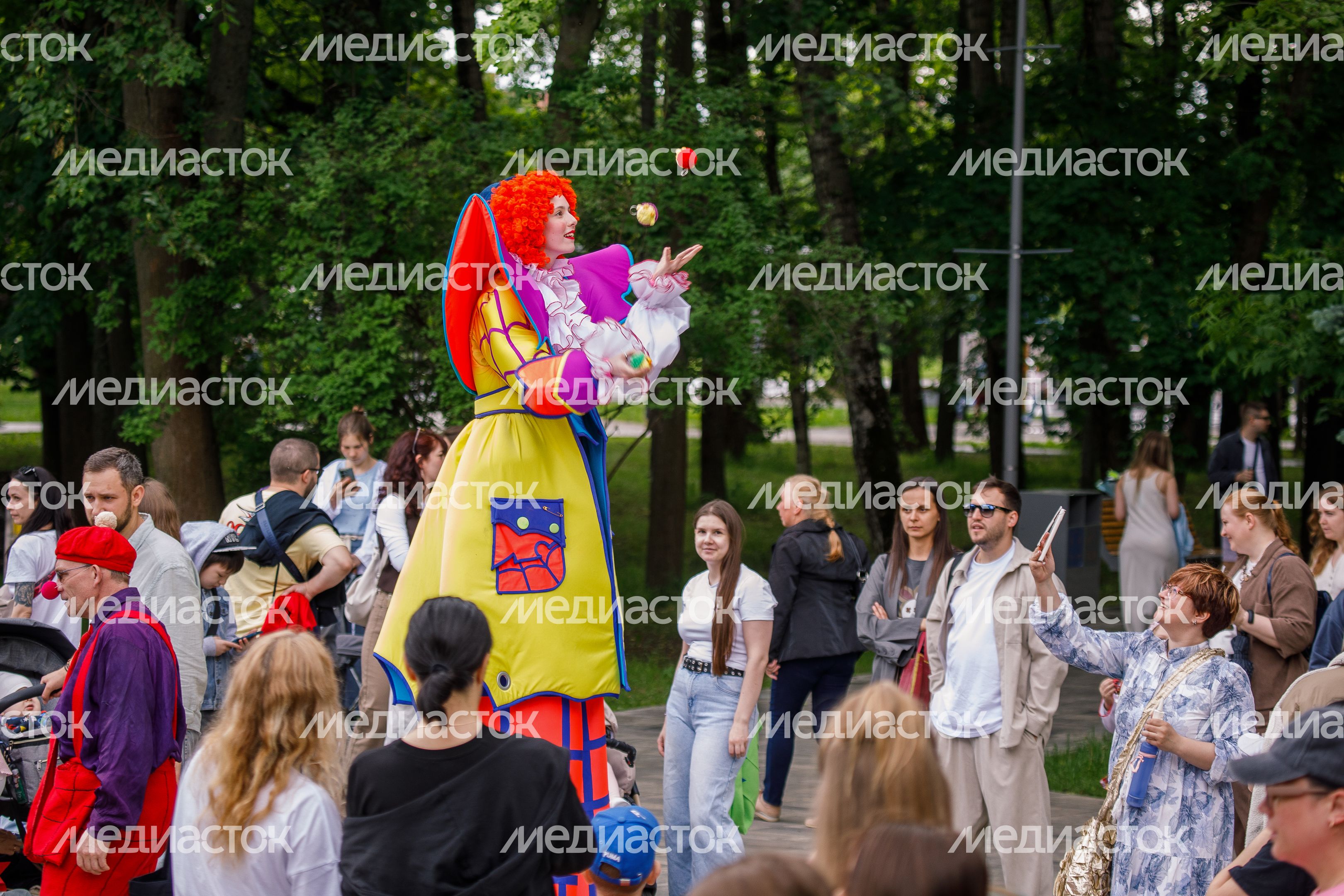 Праздник в честь Дня защиты детей в парке им. Л.Н. Толстого в Химках Праздник в честь Дня защиты детей в парке им. Л.Н. Толстого в Химках