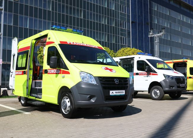 Выставка автомобильной спецтехники в рамках форума "Вызов Подмосковья-2025"