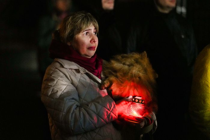 Акция памяти «Журавли» прошла на девятый день после теракта в "Крокус Сити Холле"