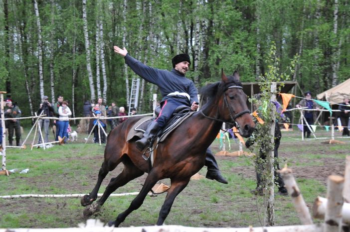 Казачий праздник в Ступино
