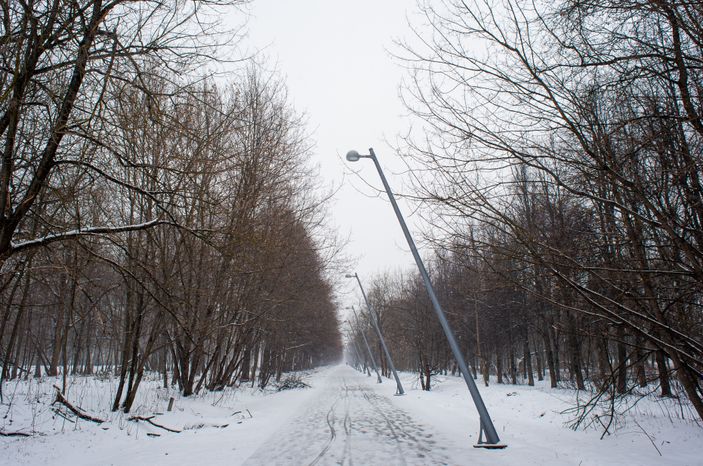 Зимние виды города Королёв