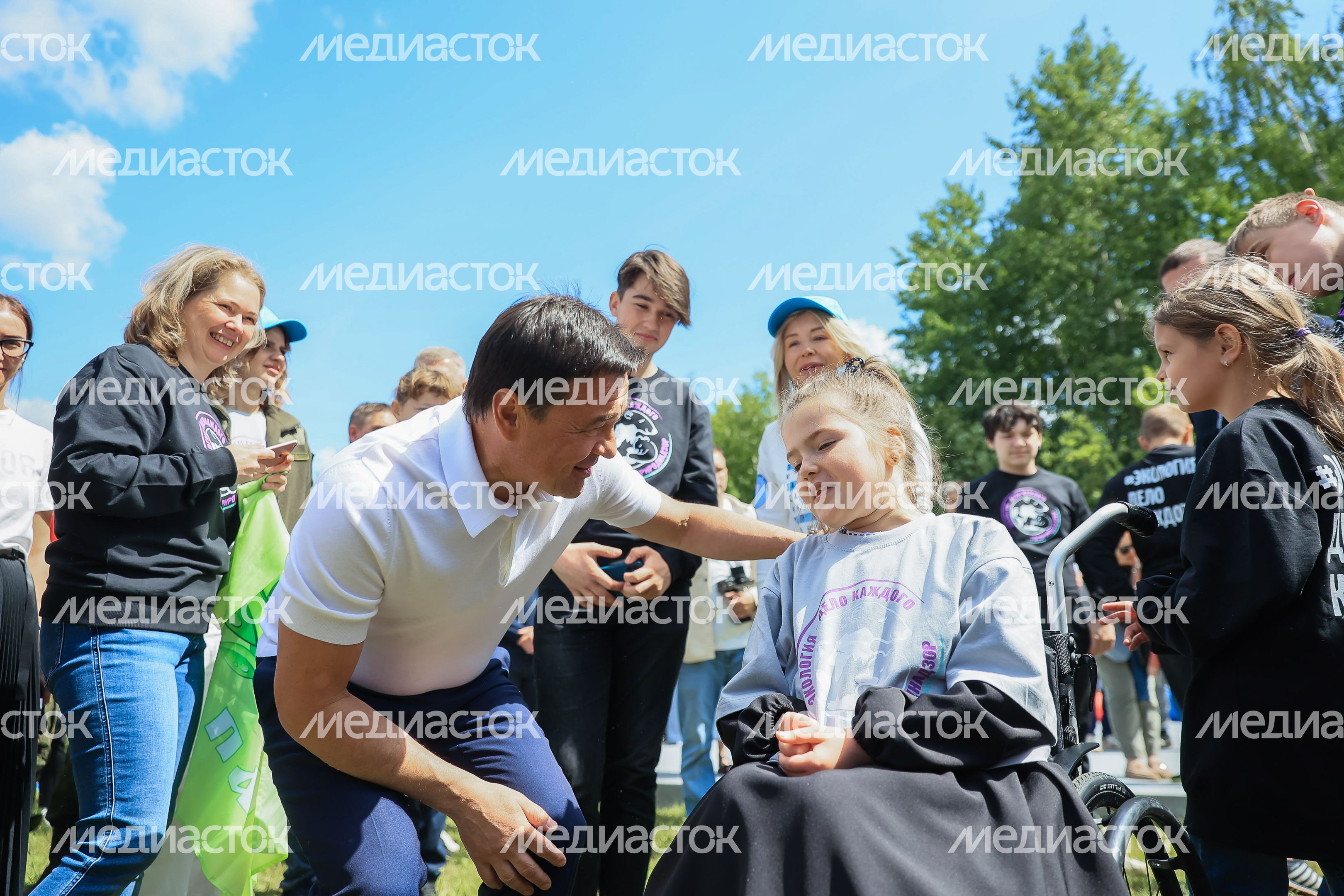 Посещение экологического фестиваля в Люберцах Губернатором Подмосковья