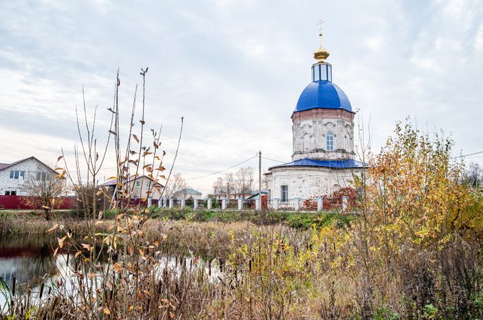 Храм Николая Чудотворца в посёлке Буденовец