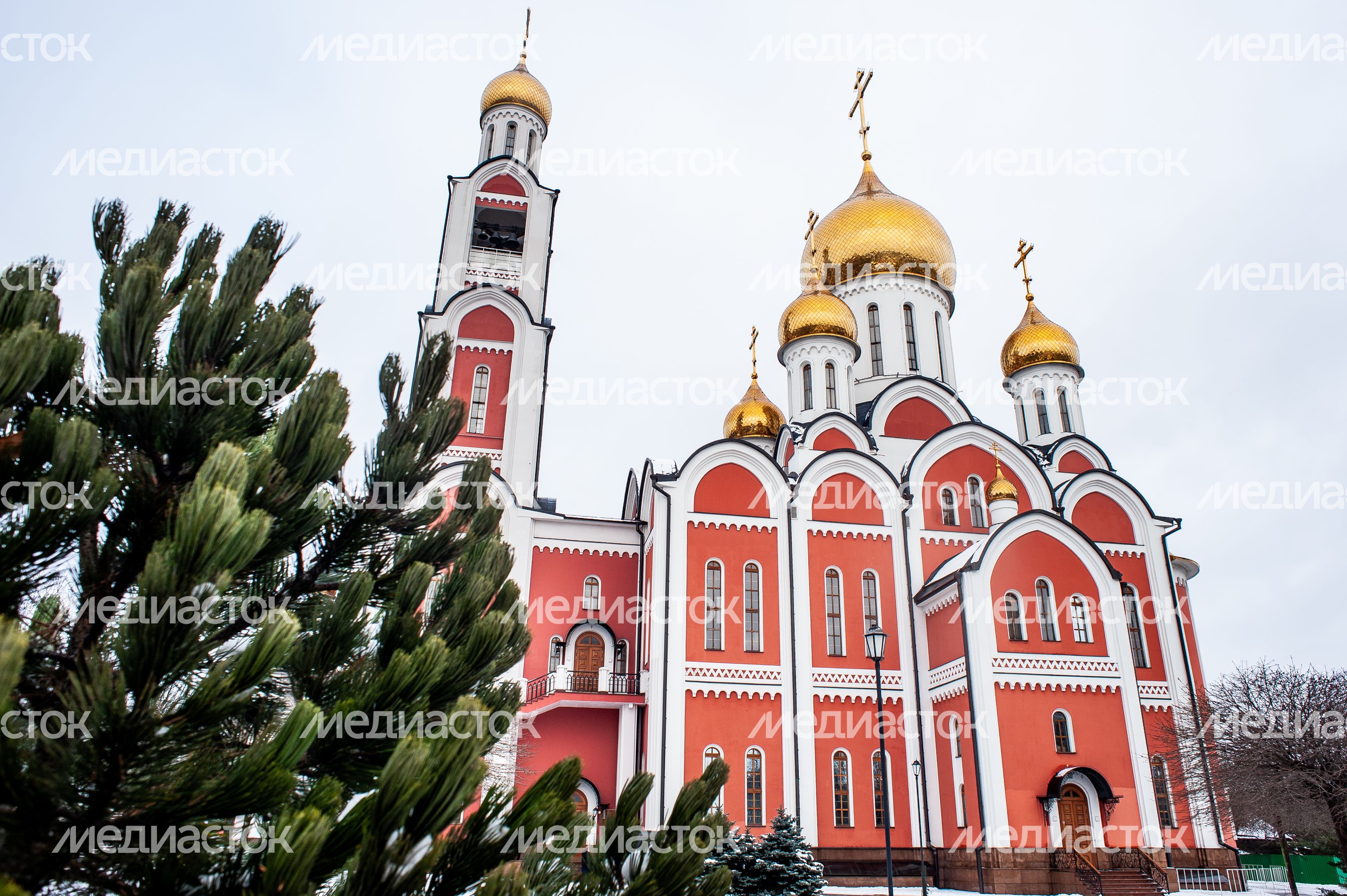 Зимние виды города Одинцово