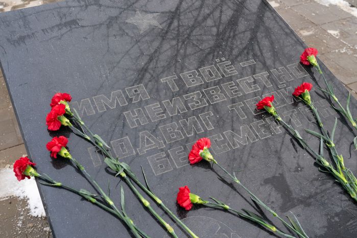 Красногорск. Митинг «Битва под Москвой» в деревне Нефедьево