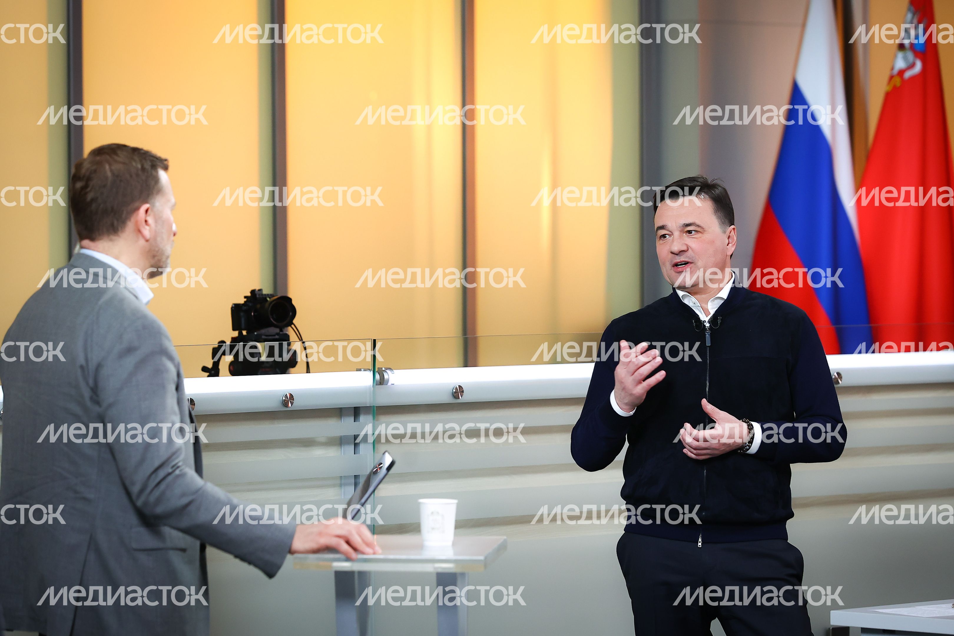 Интервью губернатора на радио Sputnik​