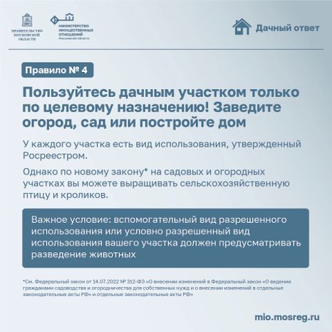 Рубрика дачный ответ