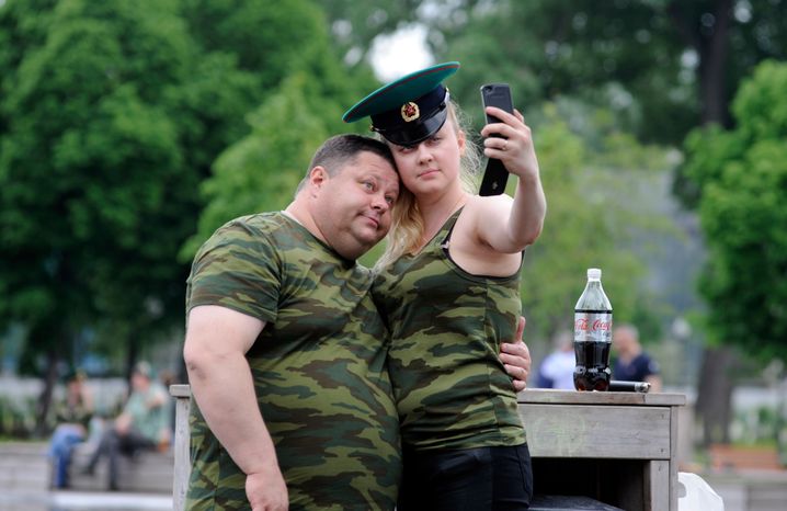 День пограничника в Москве