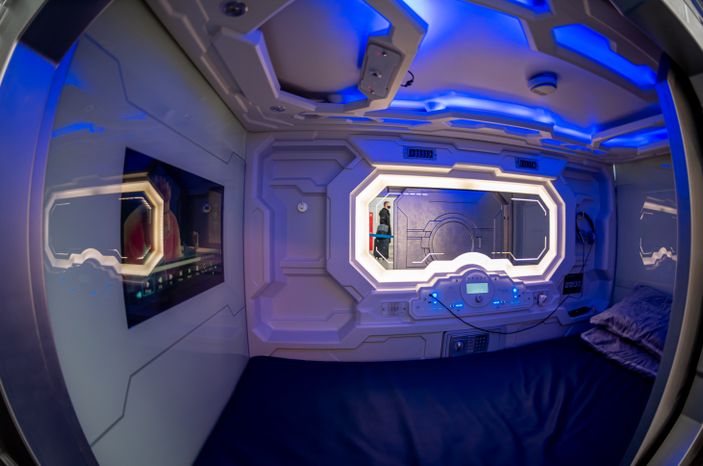 Виды Капсульного отеля Aerosleep в аэропорту Внуково