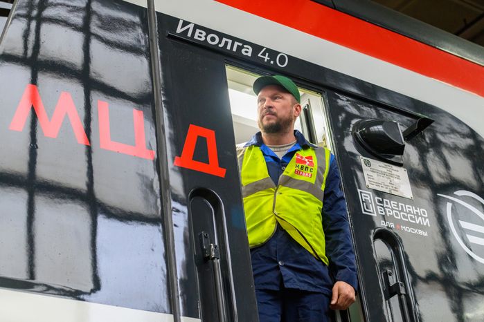 Подготовка поездов МЦД к эксплуатации в зимний период в депо Апрелевка