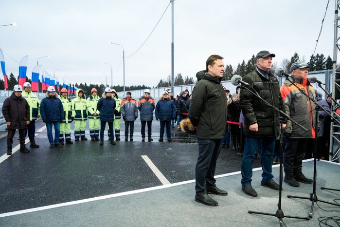 Андрей Воробьев принял участие в запуске движения по обходу деревни Малые Вяземы