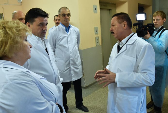 А. Воробьев посетил с рабочим визитом Королев