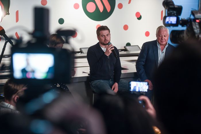 Открытие российской сети ресторанов «Вкусно — и точка!»