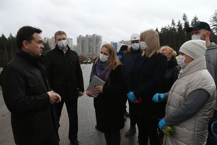 Рабочая поездка губернатора Подмосковья в Одинцовский городской округ