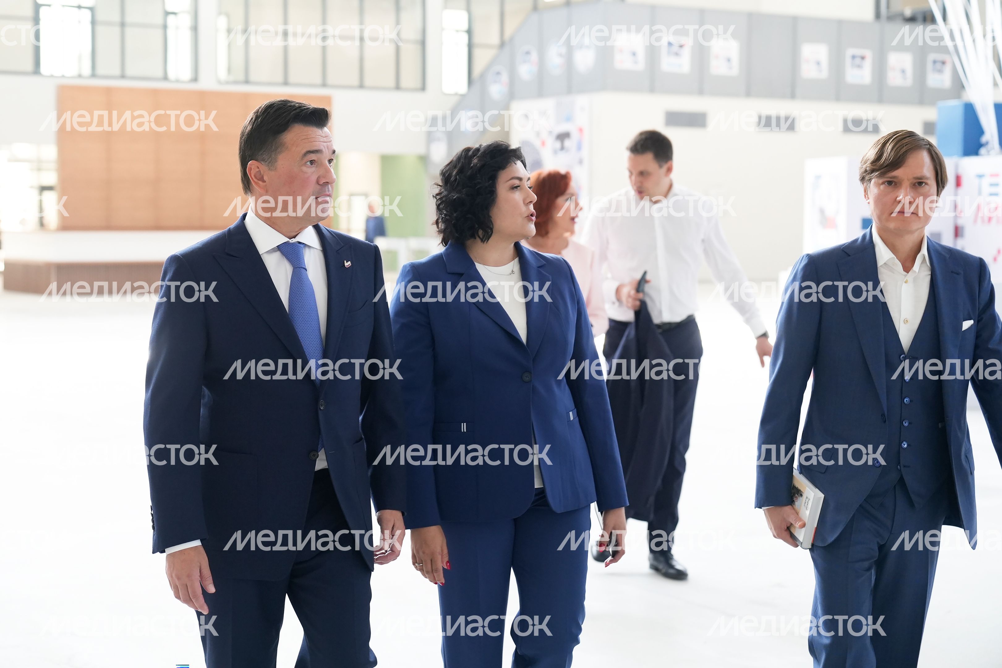 Посещение нового образовательного кластера на базе техлицея им. В.И. Долгих Губернатором Подмосковья