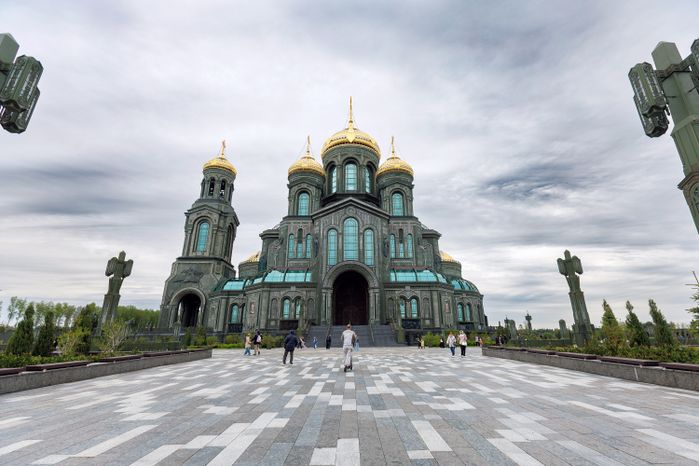 Главный храм ВС РФ в Центральном парке «Патриот» Одинцовского округа