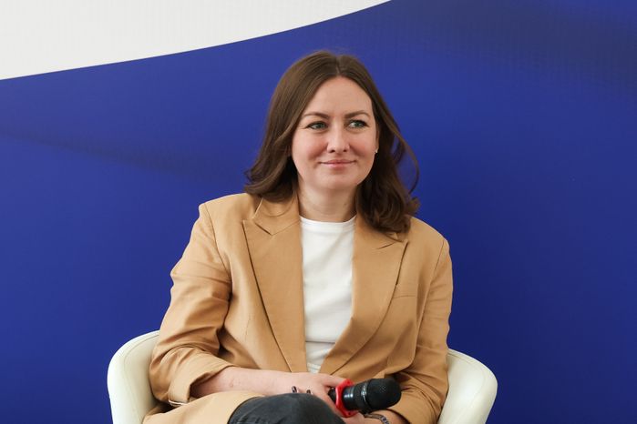 Ольга Гребенщикова на фестивале регионального движения "Волонтеры Подмосковья"