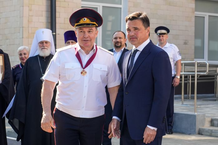 Андрей Воробьев поздравил сотрудников ГИБДД с профессиональным праздником