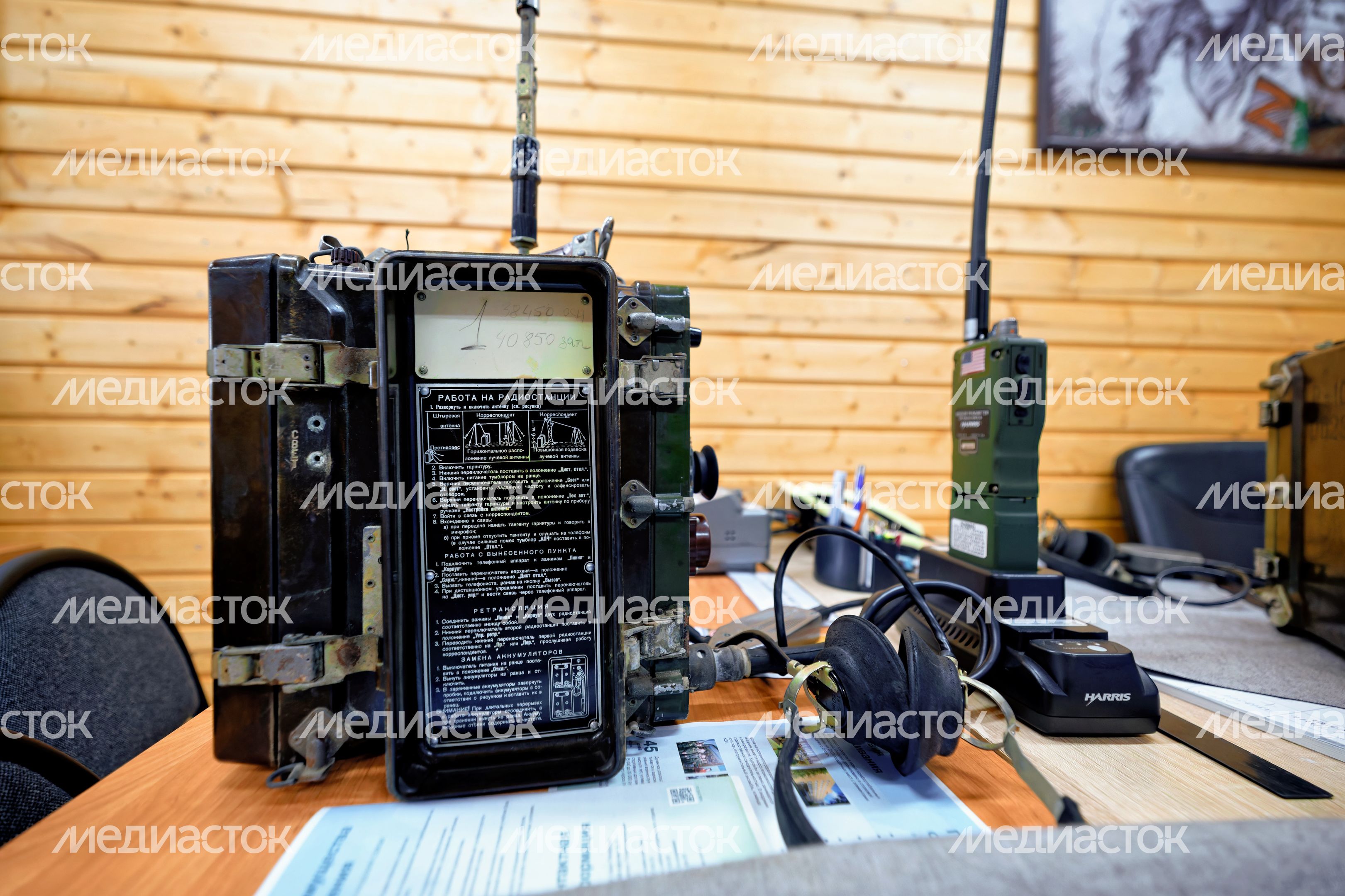 Городок военных связистов у Центра военно-тактических игр в Центральном парке «Патриот» Одинцовского округа