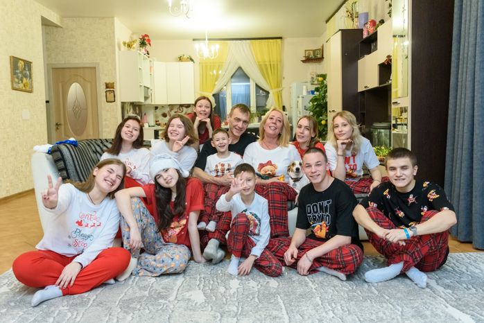 Многодетная семья в Балашихе