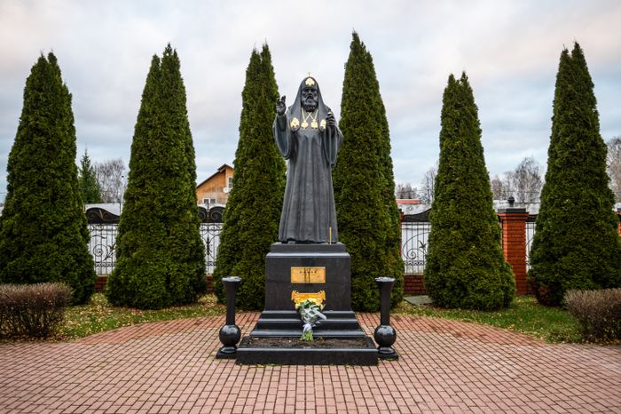 Храм во имя преподобного Серафима Саровского в рабочем поселке Софрино города Пушкино Сергиево-Посадского округа
