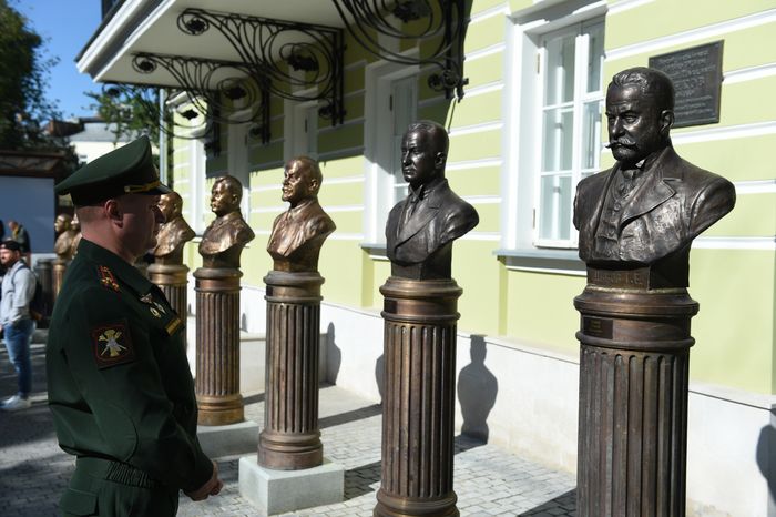 Открытие Аллеи правителей в Москве