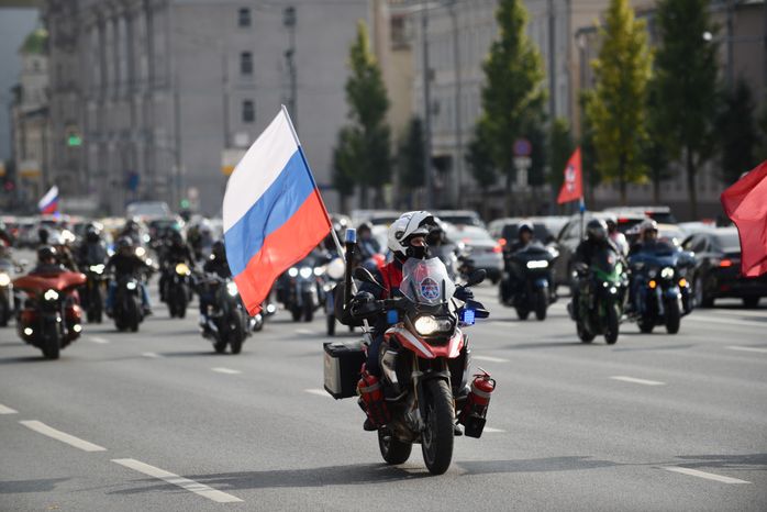 Осенний мотофестиваль в Москве