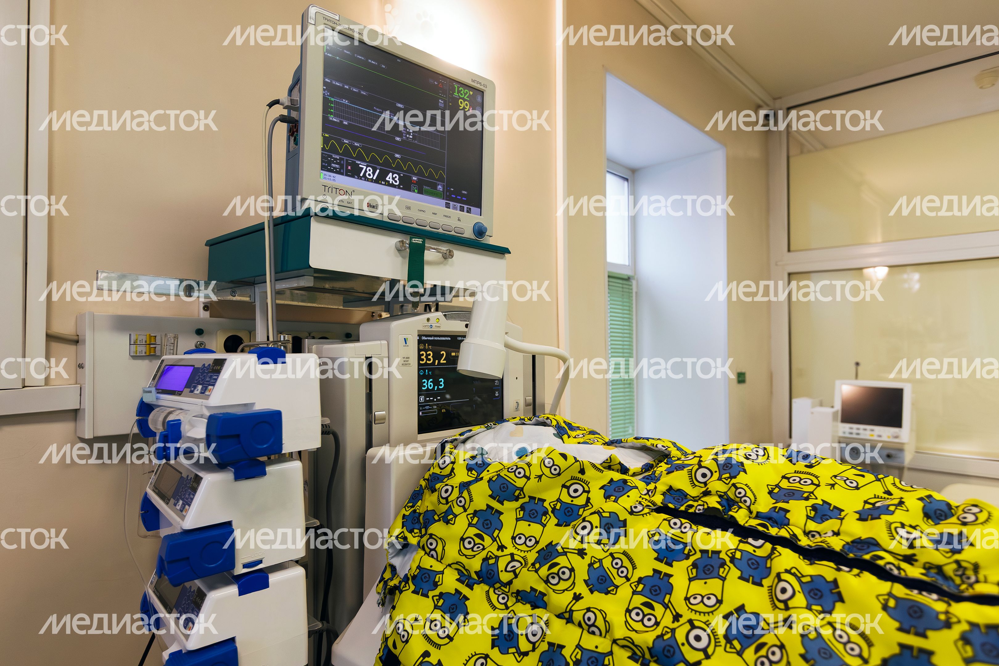 Палата интенсивной терапии новорожденных Московского областного НИИ акушерства и гинекологии имени академика В.И. Краснопольского (МОНИИАГ) Палата интенсивной терапии новорожденных Московского областного НИИ акушерства и гинекологии имени академика В.И. Краснопольского (МОНИИАГ)