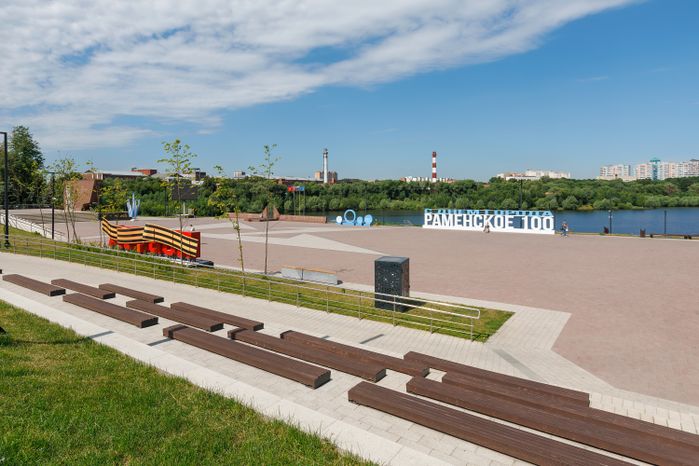 Благоустройство набережной Борисоглебского озера в Раменском парке