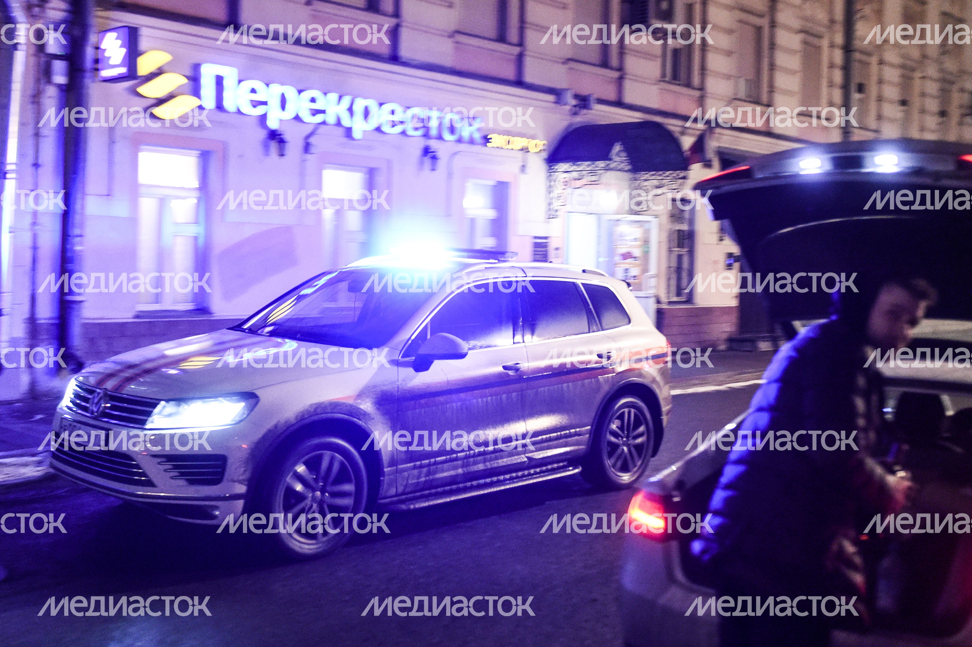 Обрушение кровли реконструируемого здания центре Москвы