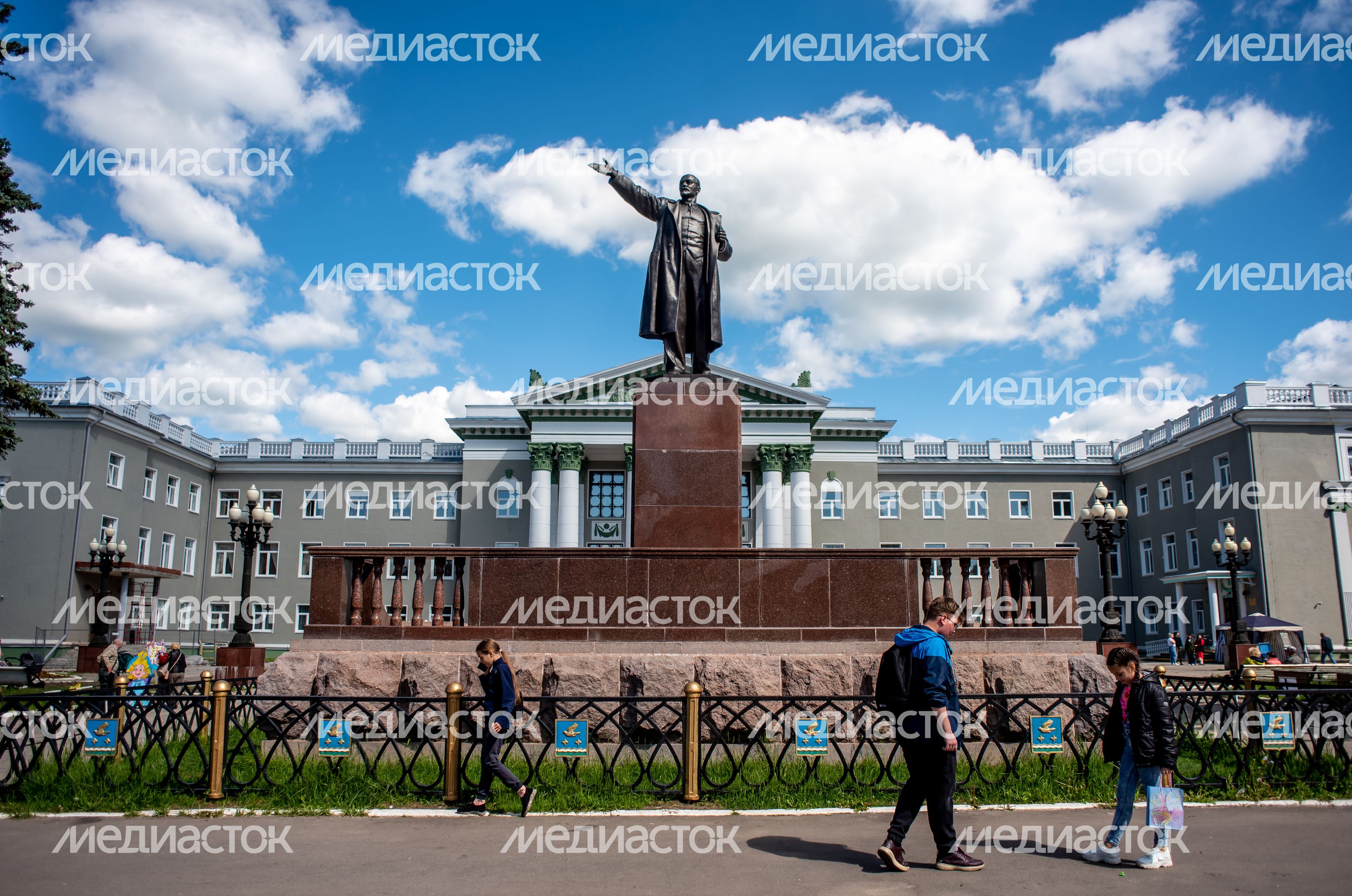 Летние виды города Ступино