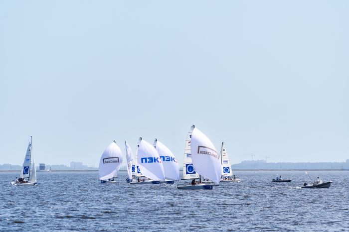 Регата на Пестовском водохранилище в Мытищах
