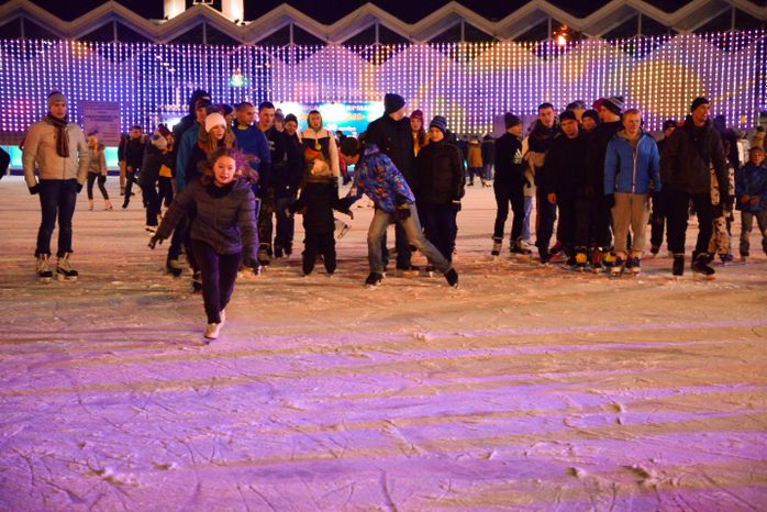 Открытие зимнего сезона в парке Сокольники