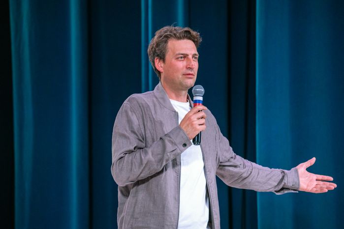 Творческая встреча с актером Иваном Колесниковым на кинофестивале «Движение по вертикали» в Дмитрове