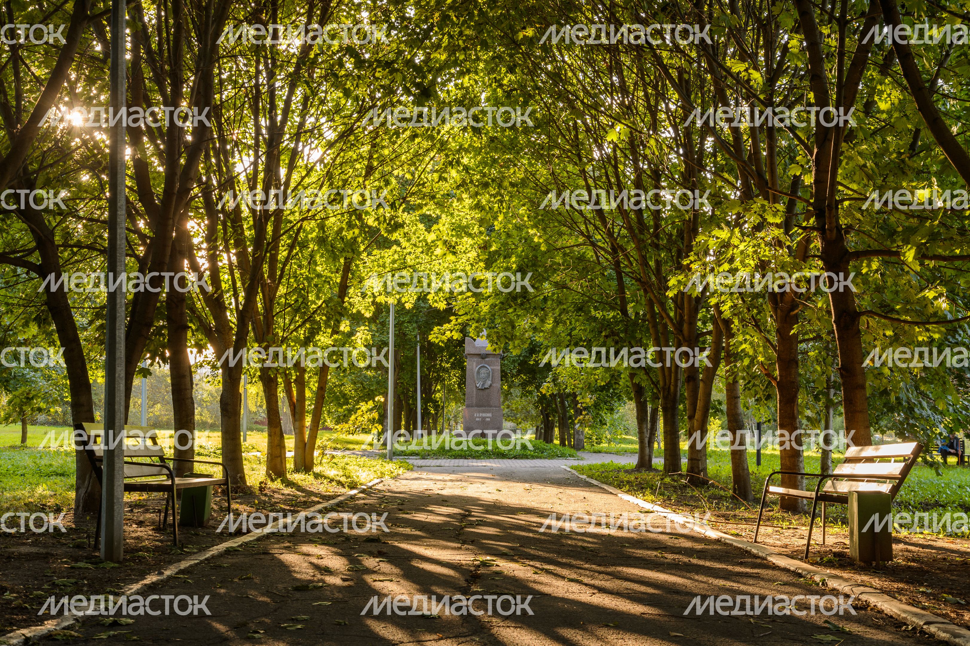 Бронницы. Мемориальный парк А.А. Пушкина