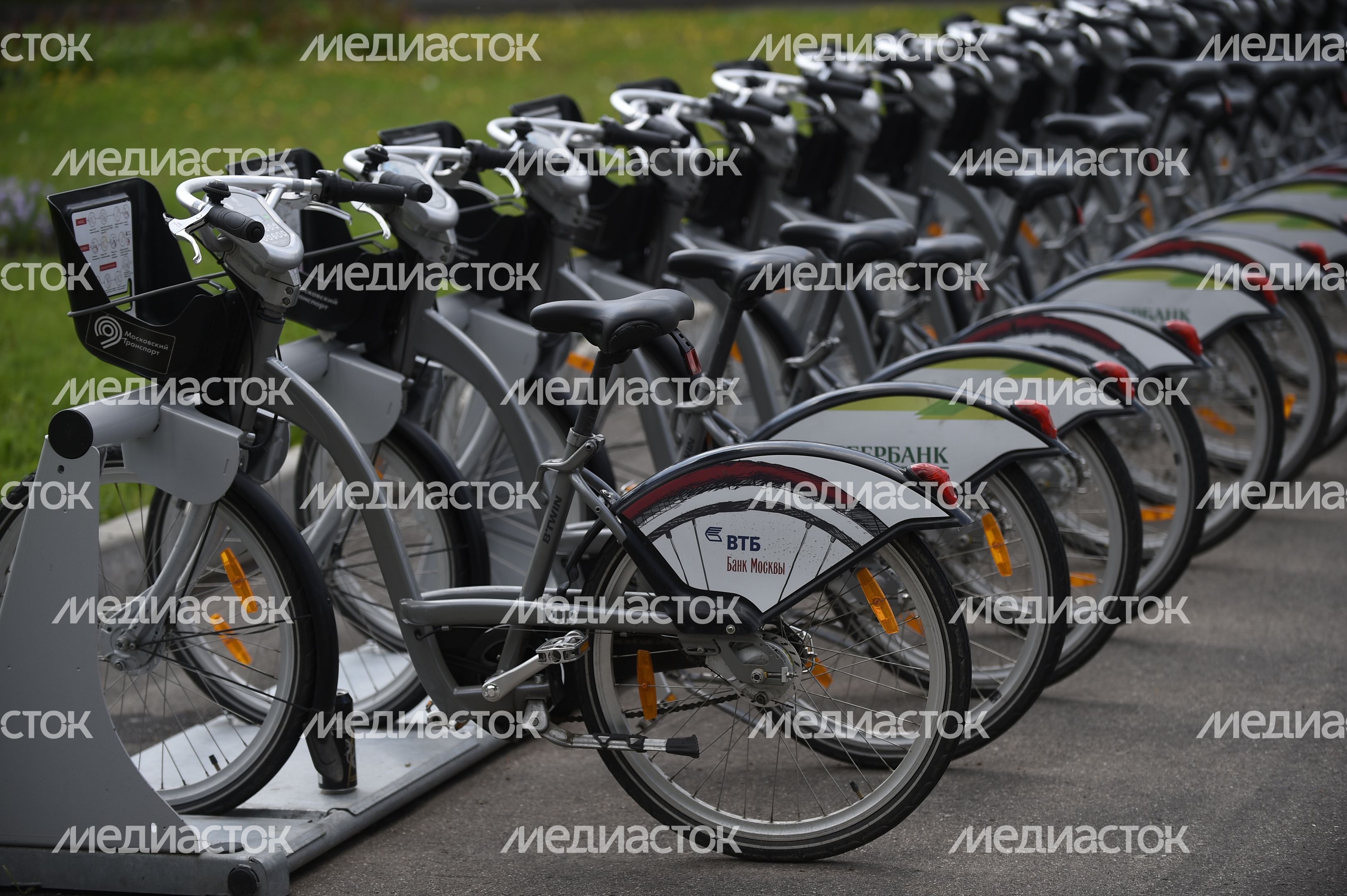 Станция городского общественного велопроката в Москве Станция городского общественного велопроката в Москве
