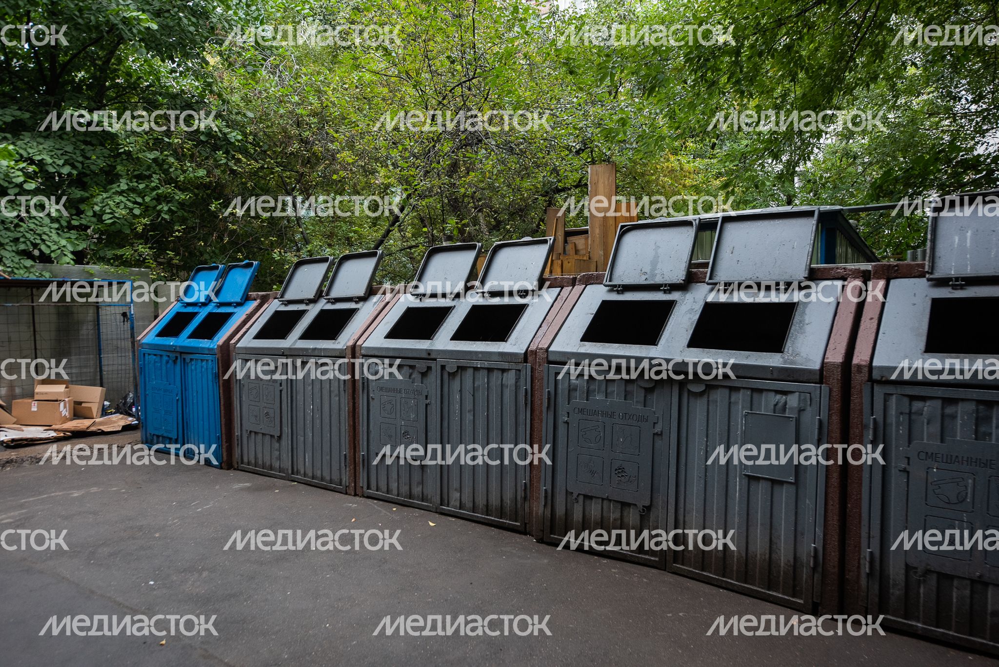 Вывоз вторсырья и смешанных отходов в Московской области