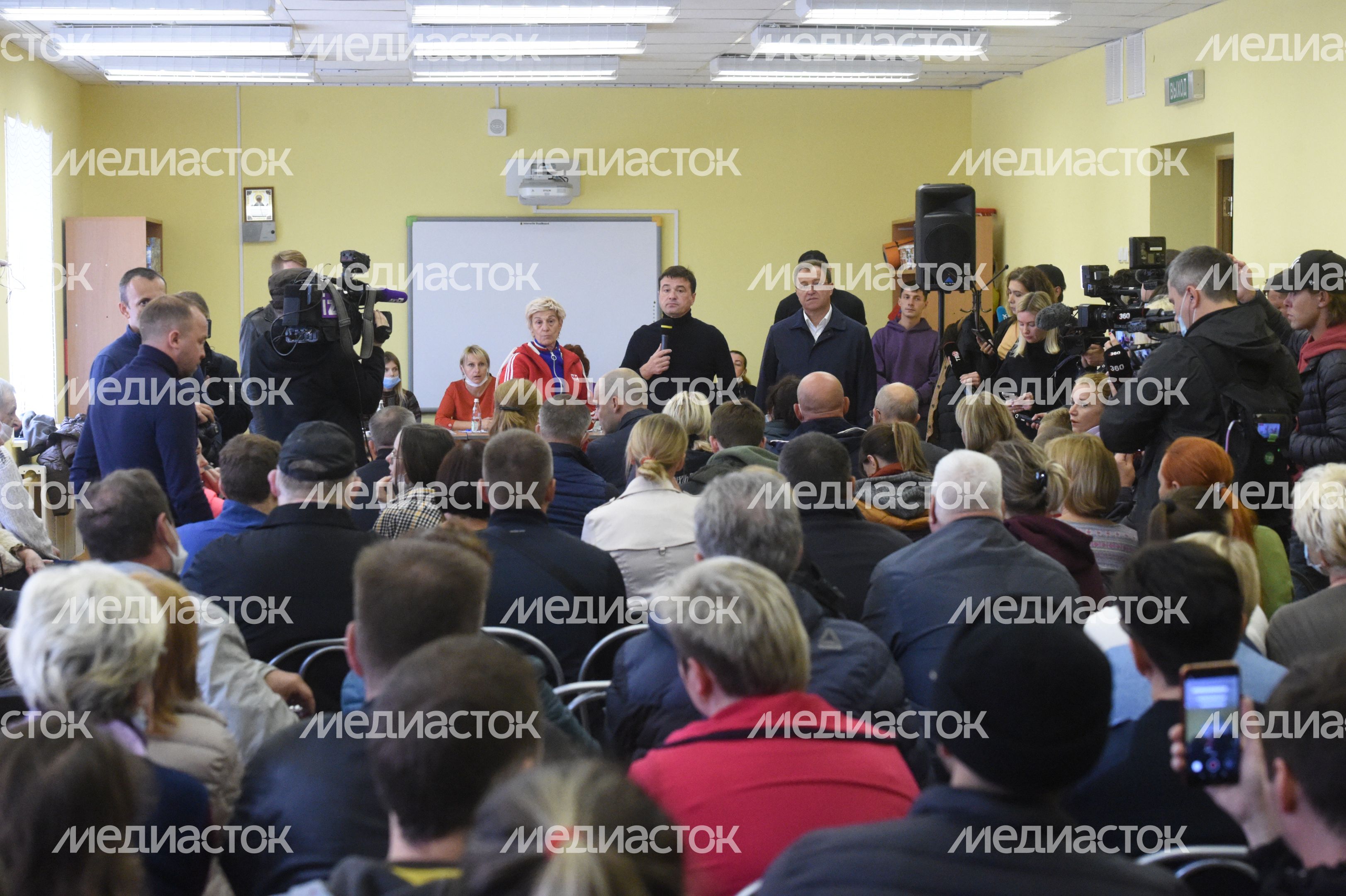 Кадры с места взрыва газа в жилом доме в Ногинске