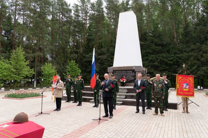 Мемориал латышской дивизии. Перезахоронение бойцов ВОВ