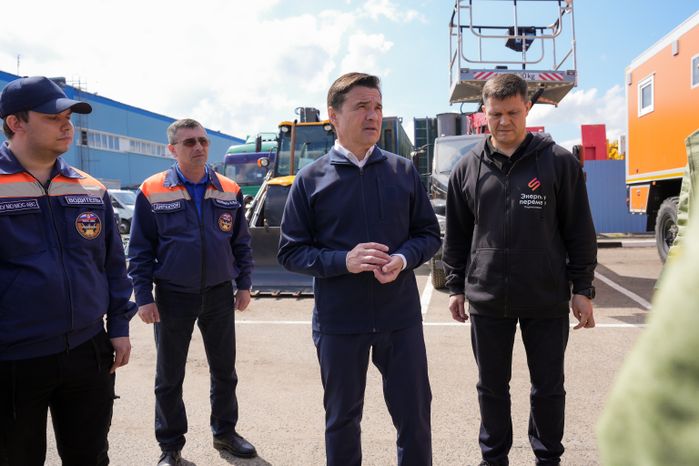 Андрей Воробьев проверил работу МОС АВС в Орехово-Зуеве