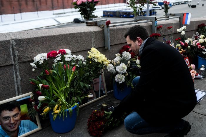 Марш памяти Бориса Немцова в Москве