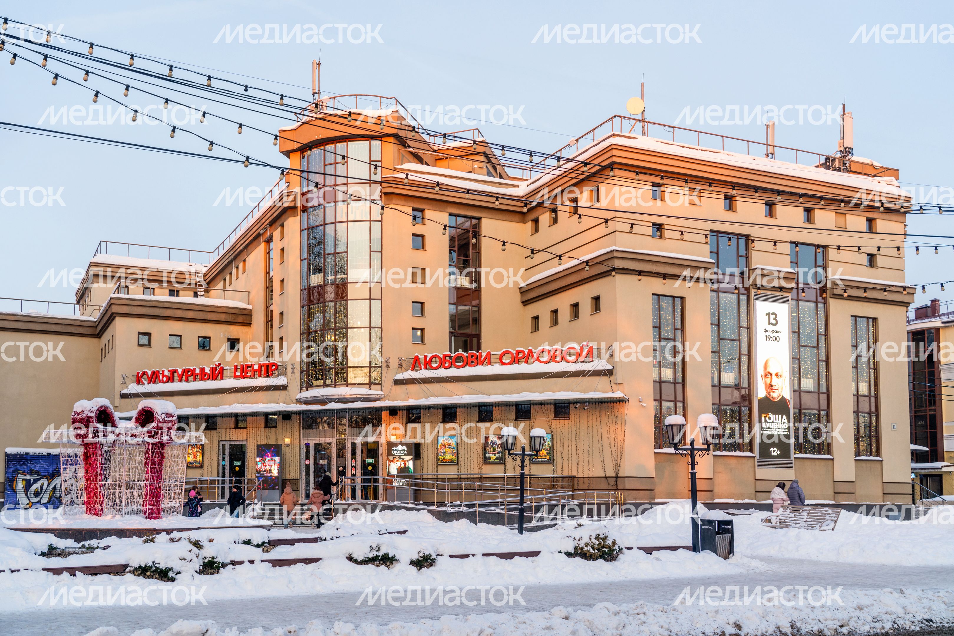 Зимние виды Звенигорода