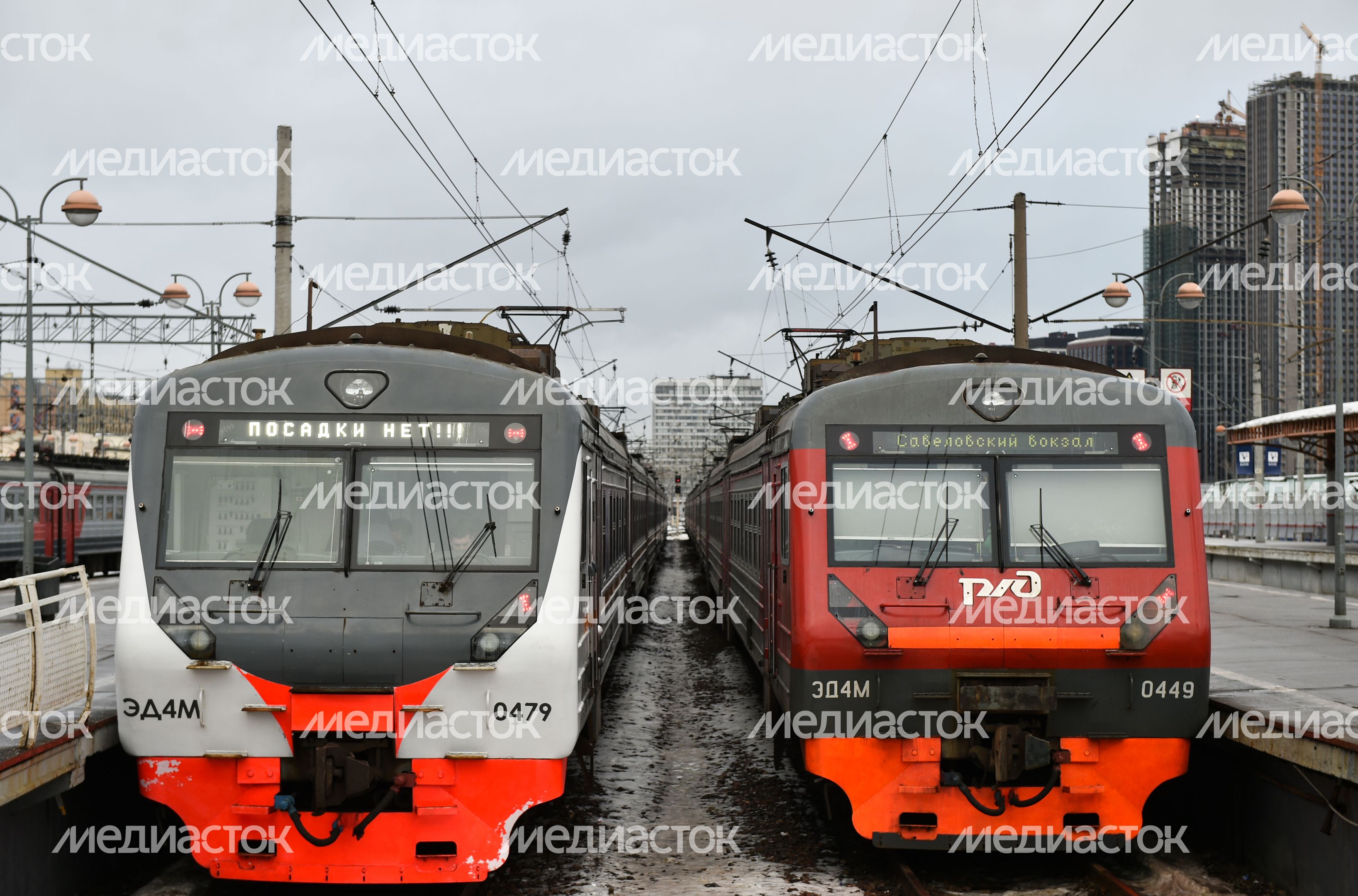 Запуск Физтех.Электрички на Савеловском вокзале
