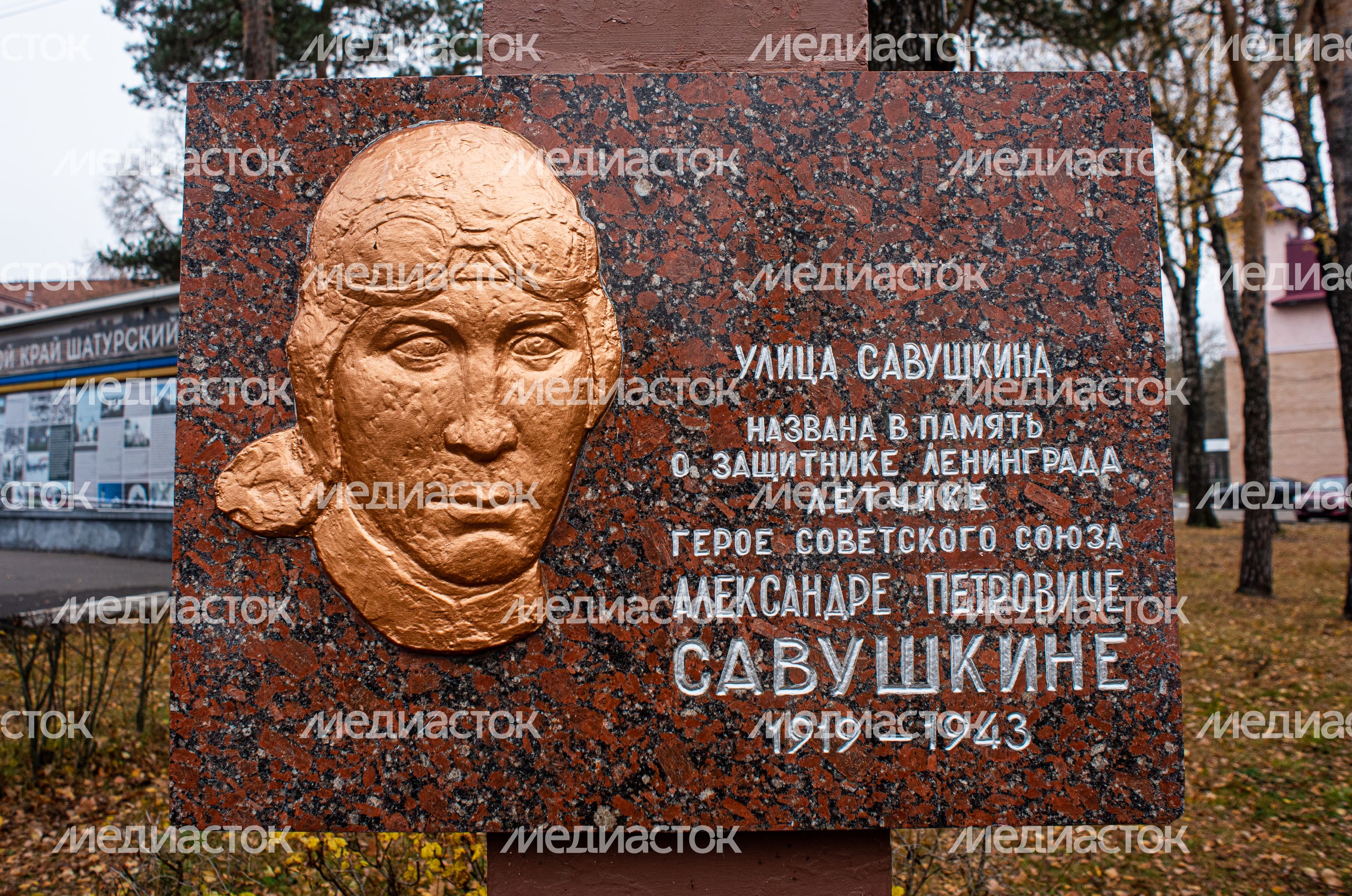 Осенние виды города Шатура