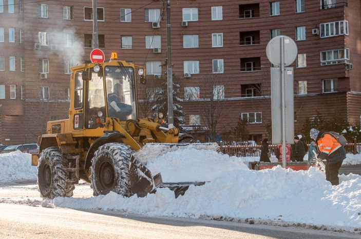 Зима в Москве