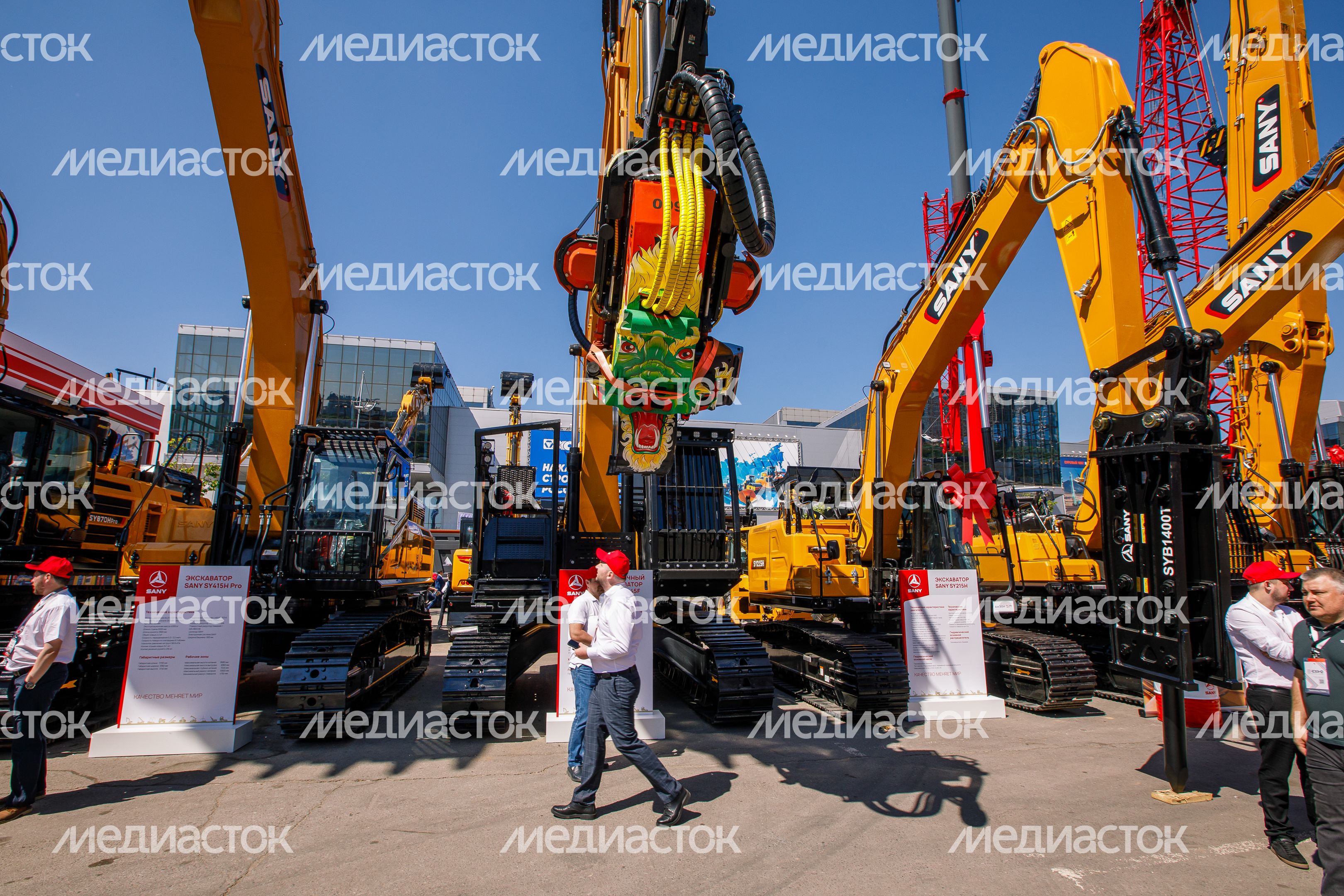 Выставка строительной техники и технологий CTT EXPO в красногорском МВЦ «Крокус Экспо»
